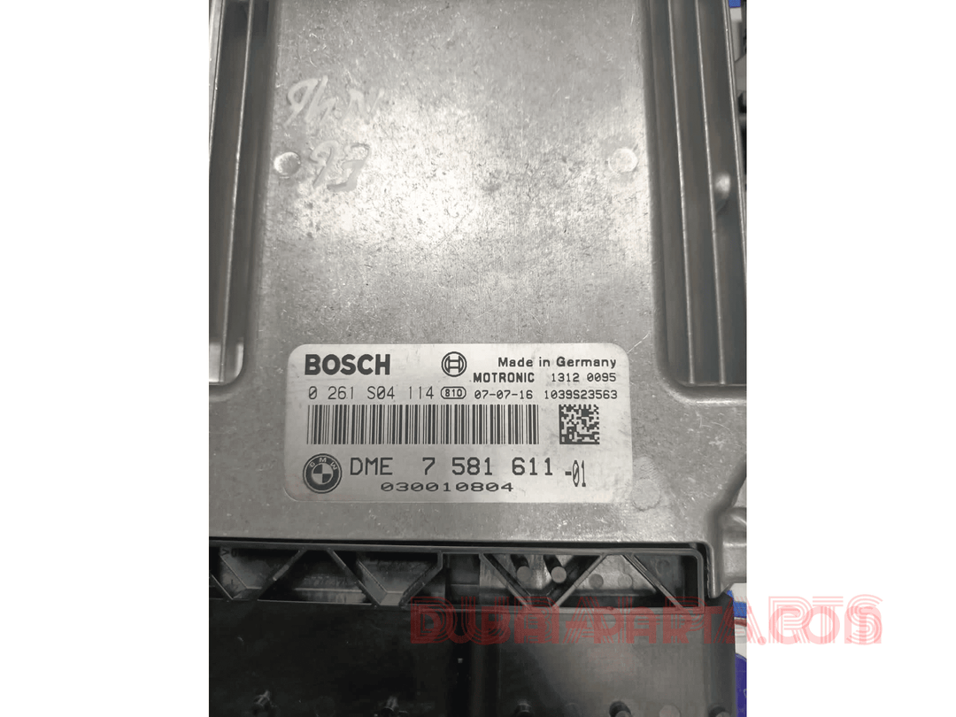 Engine Computer Board ECU 7581611 0261S04114 Fits BMW- E90 E60 3201 N46N