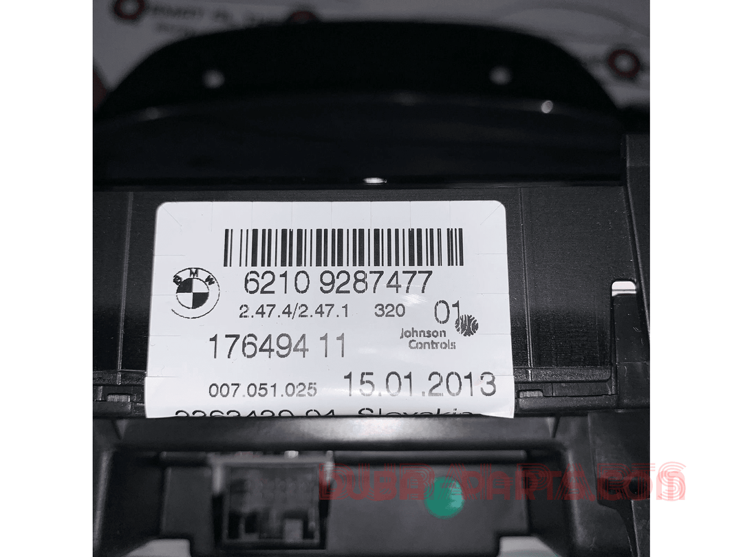 BMW F30 cluster gasoline 9287477 2013 Genuine Product used