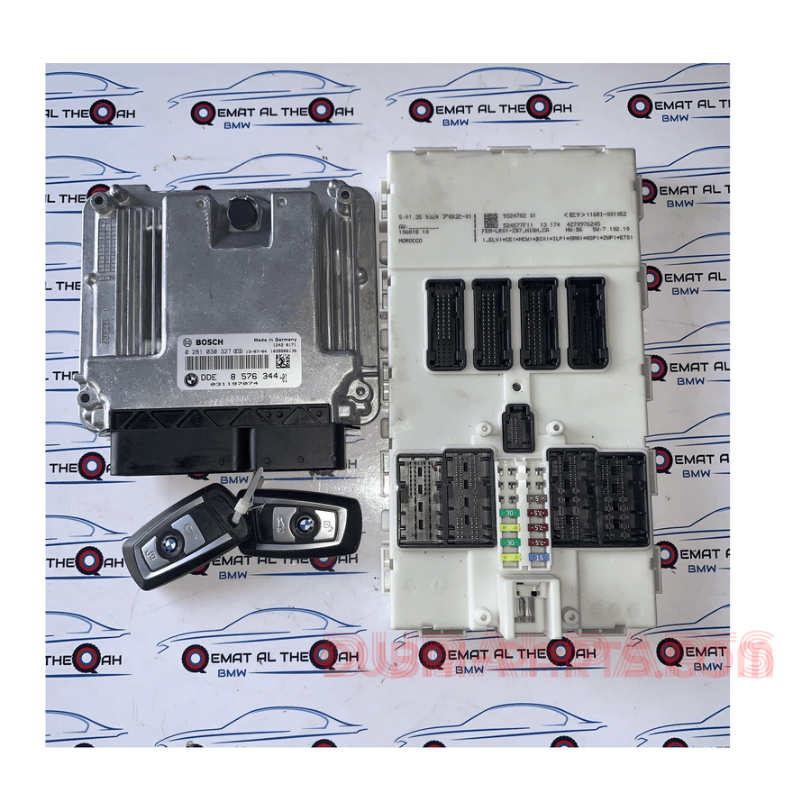 Bmw 320D F30 2014 Engine Control Unit Set