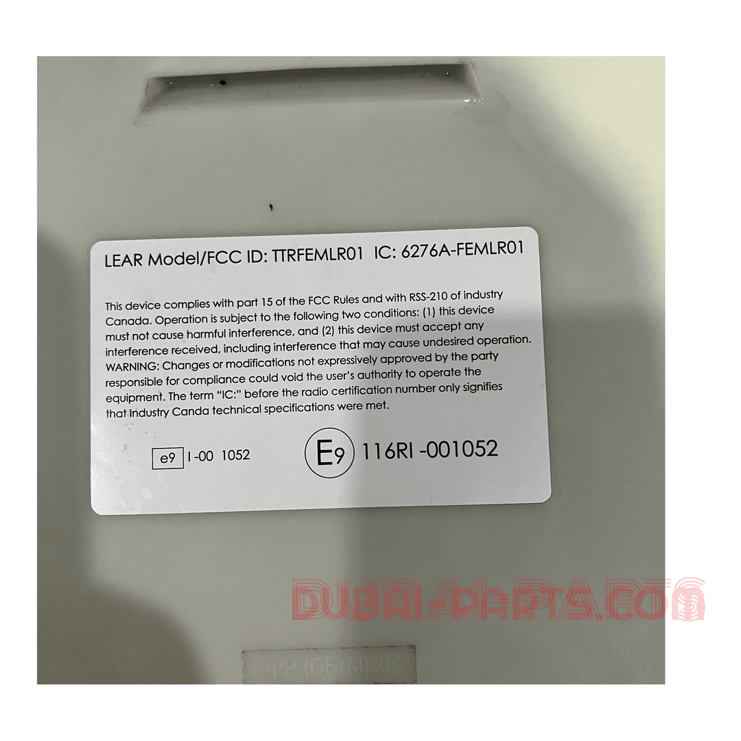 BMW-9325645 BDC F25 RHD 2013 Genuine Product used