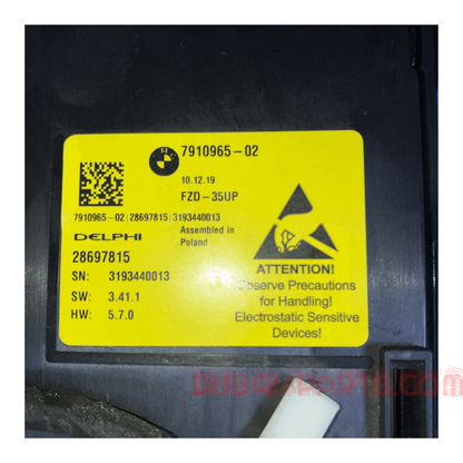 BMW-G20,G21,G22,G26,G30,G31-7910965- 5A3C989-Roof Functional Center Genuine Brand used item