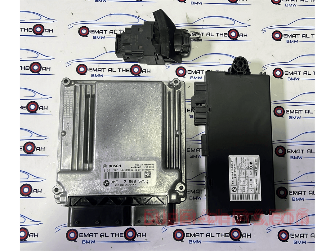 BMW Engine Control Unit-7563575 BMW ECU SET X1 Genuine Branded Used item