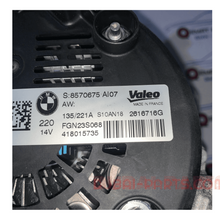 8570675 BMW ALTERNATOR N57 diesel
