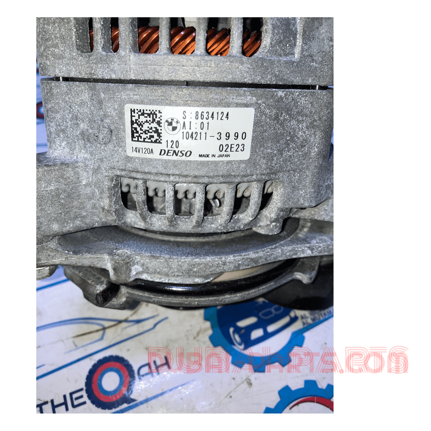 8634124 Bmw B38 alternator 120A