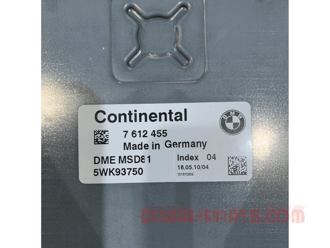BMW ECU 7612455 SET E90 N54 Genuine Product used