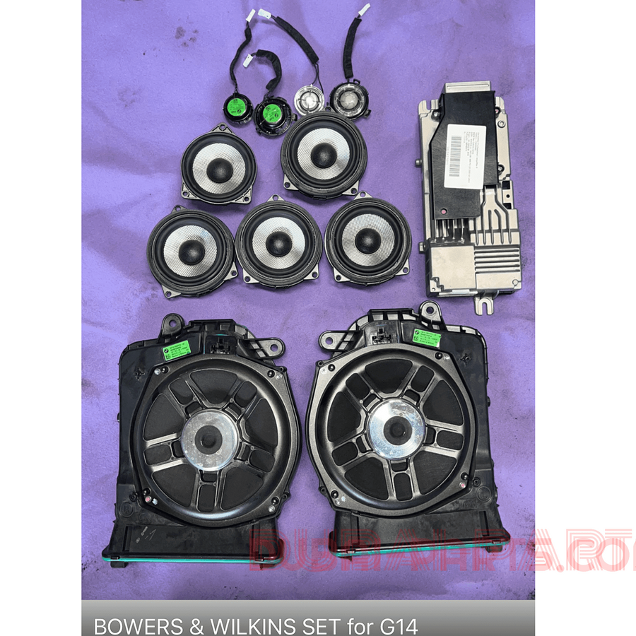 BMW 8 series M8 850i 840i BOWERS & WILKINS SET for BMW G14/G15