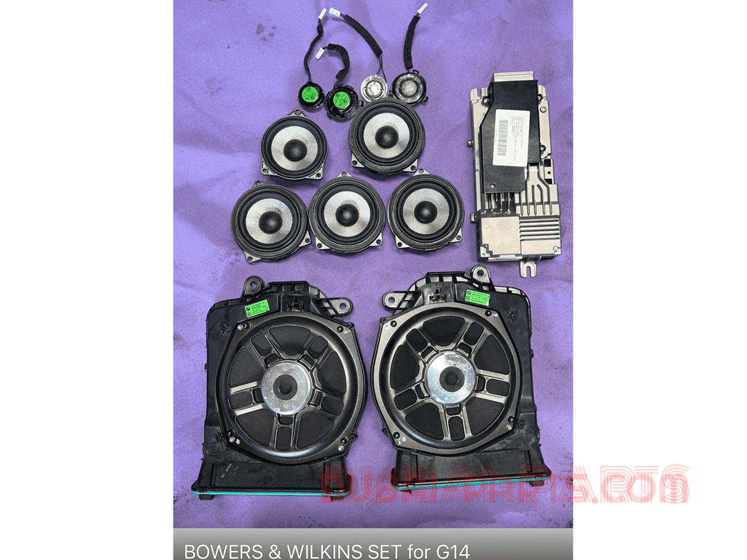 BMW 8 series M8 850i 840i BOWERS & WILKINS SET for BMW G14/G15