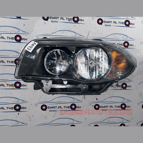 E87 116i 2006 headlight none xenon 2006