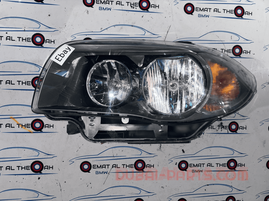 E87 116i 2006 headlight none xenon 2006