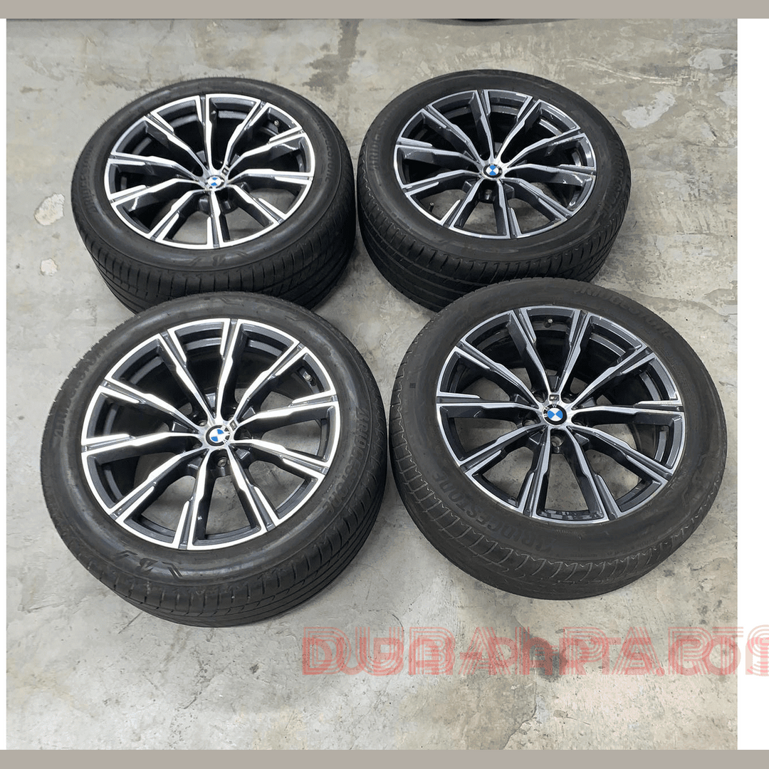 BMW OEM G05 X5 G06 X6 740M GREY M Star Spoke 20" Wheel REAR SPARE 8071997