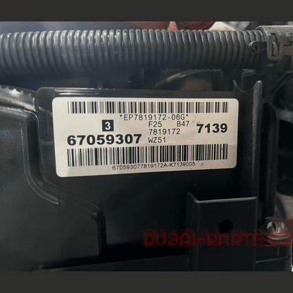 Engine B47D20A F25 X3 2017 low mileage