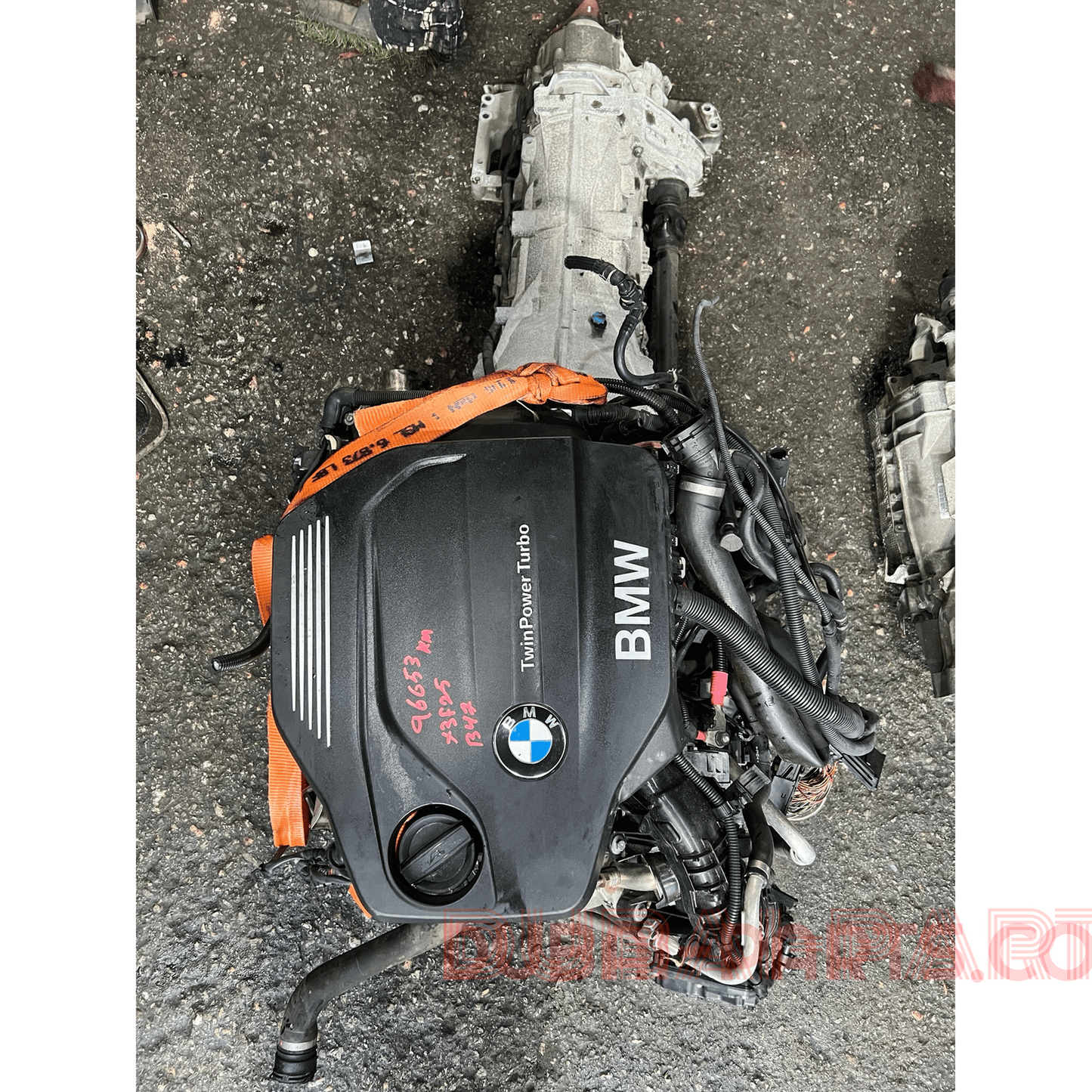 Engine B47D20A F25 X3 2017 low mileage