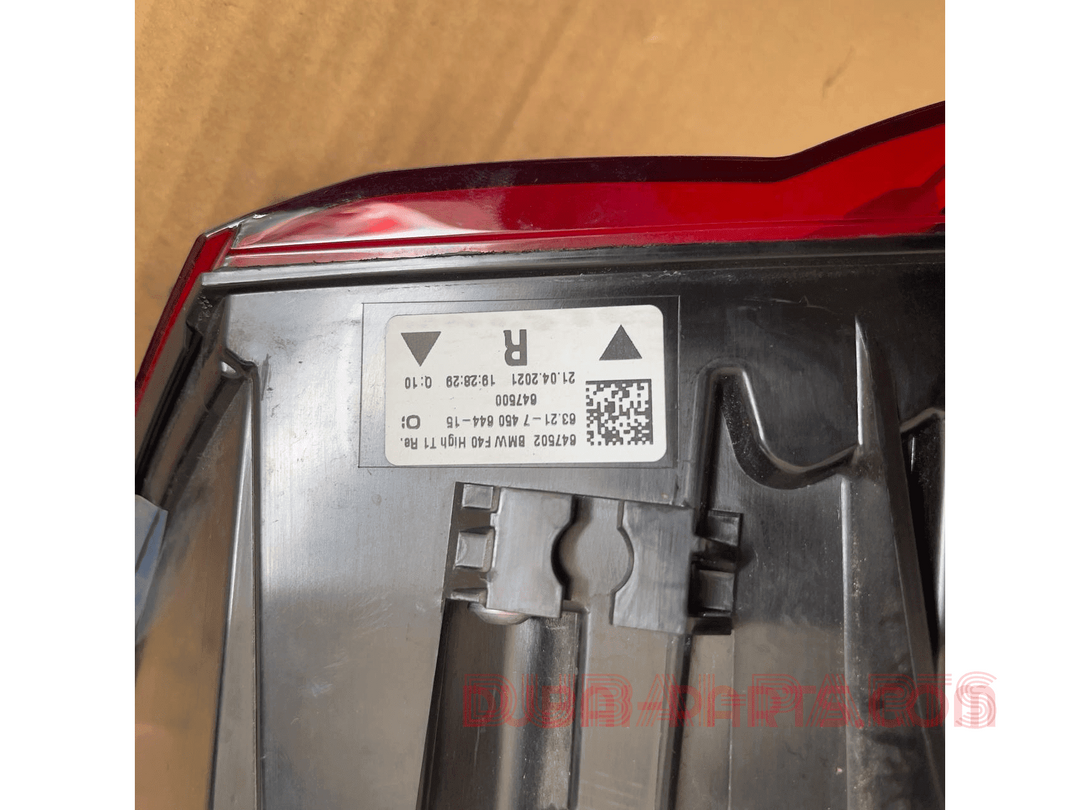 F40 Bmw 1 series 2020 Stop Light