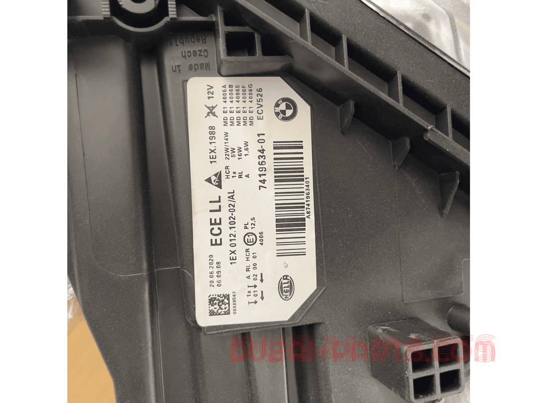 F30 330i LED Headlights ECE 7419634 7419633