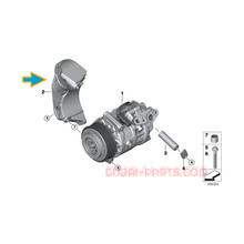 BMW-G11, N63,B44-7646904 Climate compressor supporting bracket Genuine Brand used item