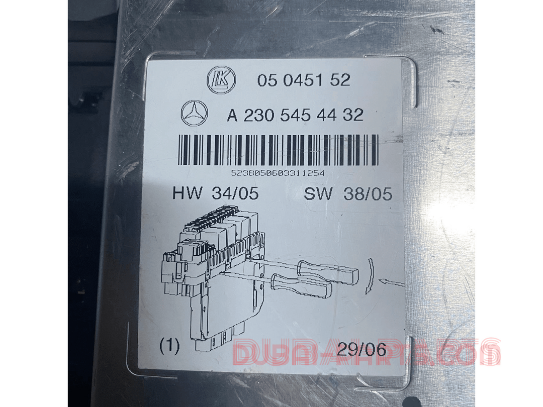 Sam control unit w230