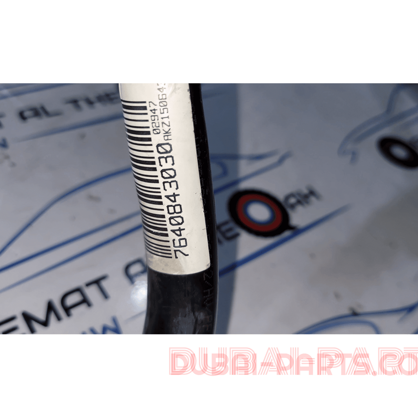 BMW i8 I12 Water Coolant Pipe Hose 7640843 1.5 Hybrid 2014 Genuine Product used