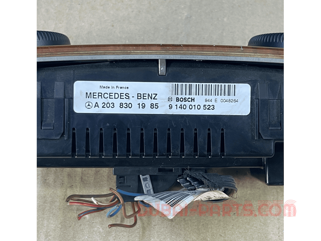 Mercedes-Benz W203 C-Class Air Conditioning Control Unit Heater A2038301985