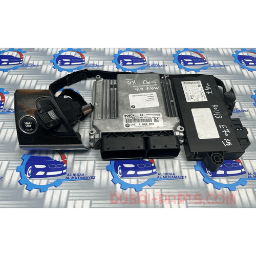 BMW-7809955 X5, M57, 3.0 DIESEL Engine Control Module-ECU SET 2010 Genuine Brand used item