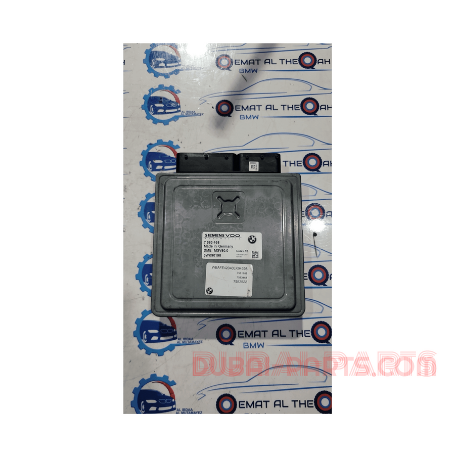 BMW-7583468 X5 ,E70 ,N52B30 3.0 ECU Genuine Branded Used Item