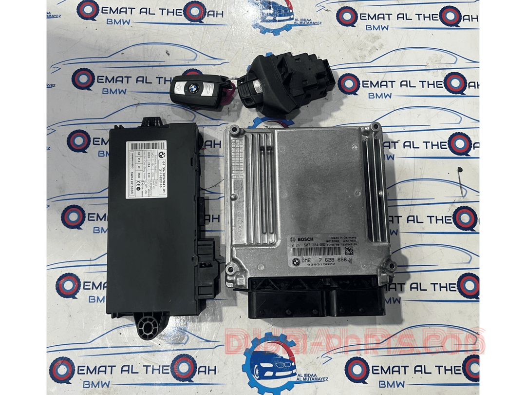 BMW-7628656-E84, N46N ,X1 Engine Control Module-ECU Set  Genuine Brand used item