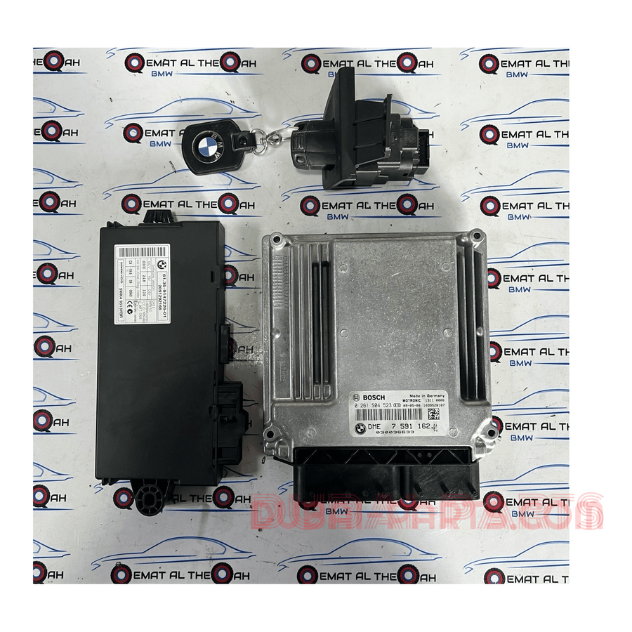 BMW-7591162 N45N, E87, 116i, 2010 Steuergeräteset, gebrauchtes Originalteil