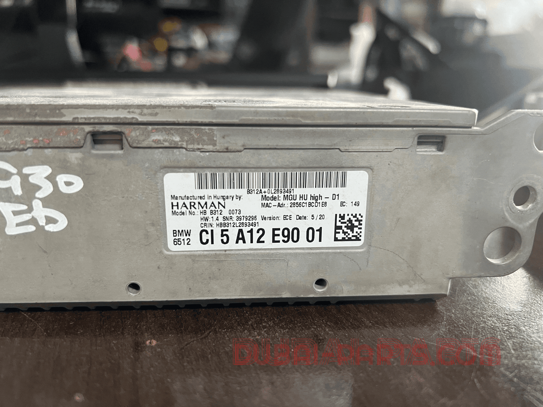 5A12E90 MGU VIRGIN HEAD UNIT HARMAN G30 2020