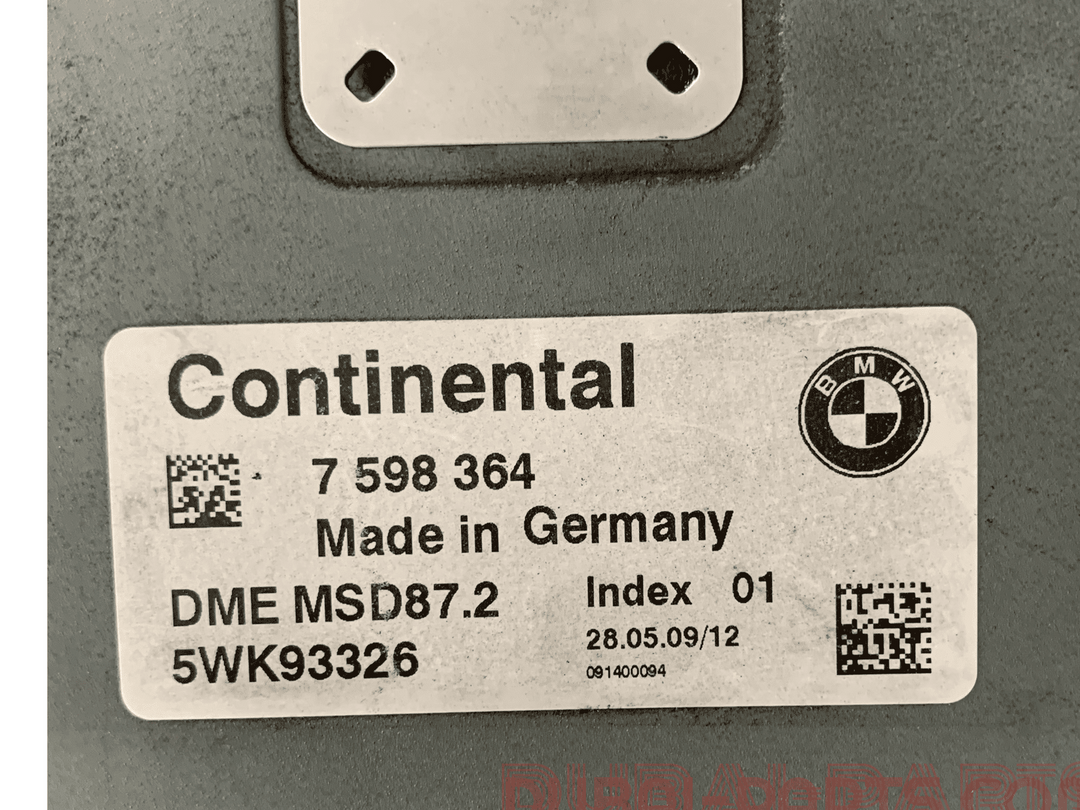 BMW ecu set N54B30A F02 740i 2012 complete set Genuine Product used