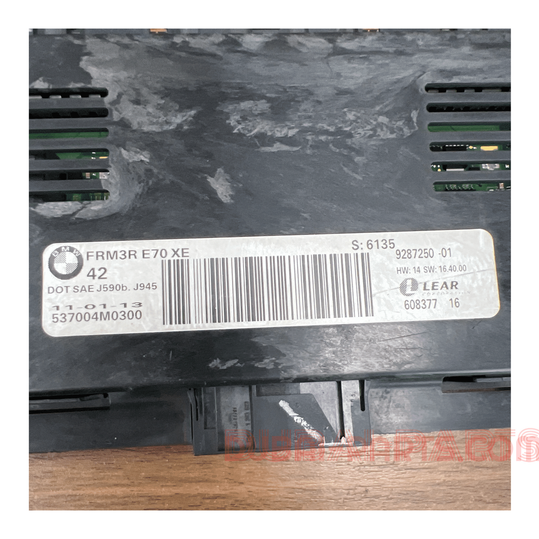 Bmw X5 E70 FRM MODULE 9287250