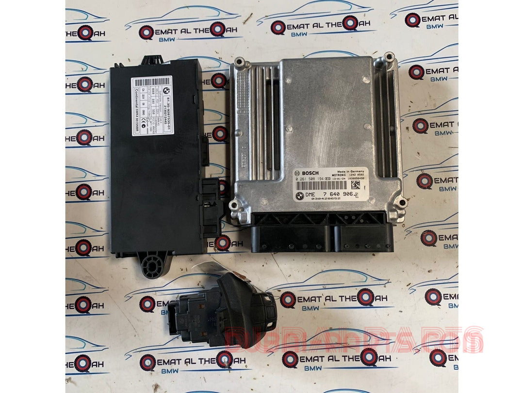 BMW Ecu 7640906 E90 N46N490 Complete Set Genuine Product used