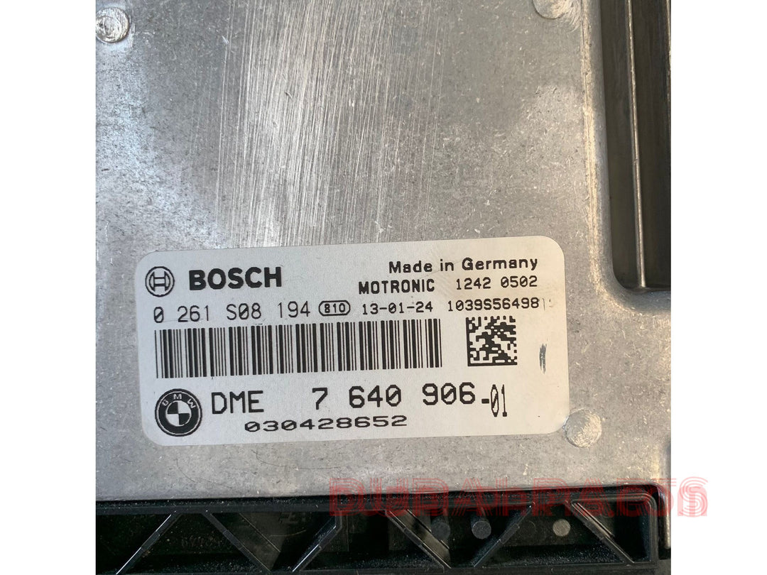 BMW Ecu 7640906 E90 N46N490 Complete Set Genuine Product used