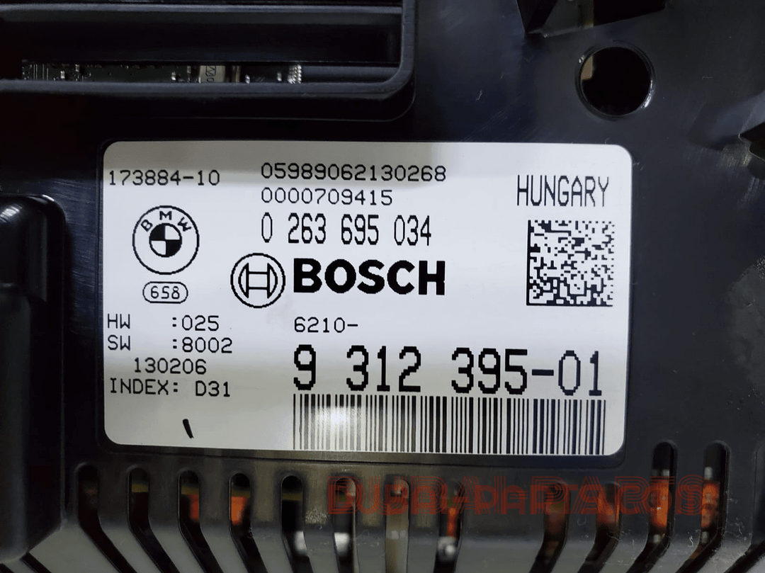 BMW-9312395 digital cluster 5 series ,2010 to 2016 F10 ,F07 ,F02 Genuine Product used