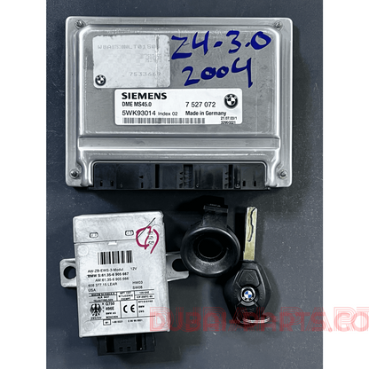 BMW Z4 E85 3.0 /2004  M54 192HP Engine ECU Control Unit Module DME 7527072 Automatic