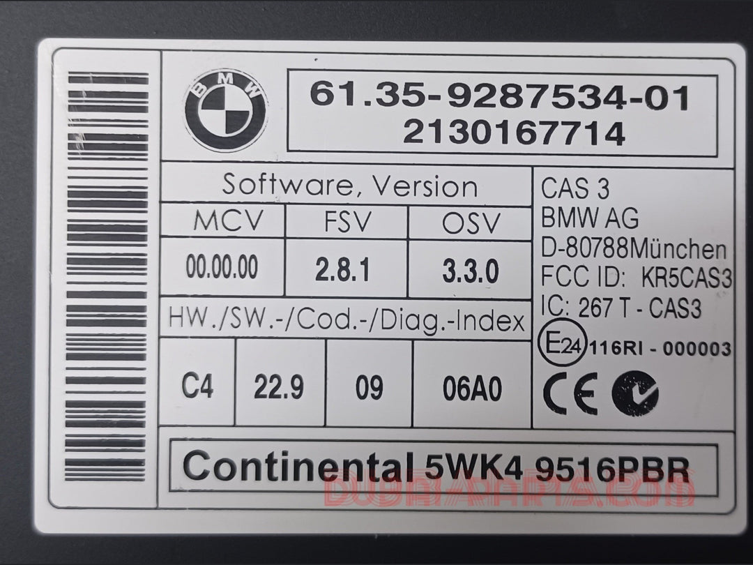 BMW E70,N55 Engine Control Module ECU-DME-8606310 Good Quality Genuine Used item