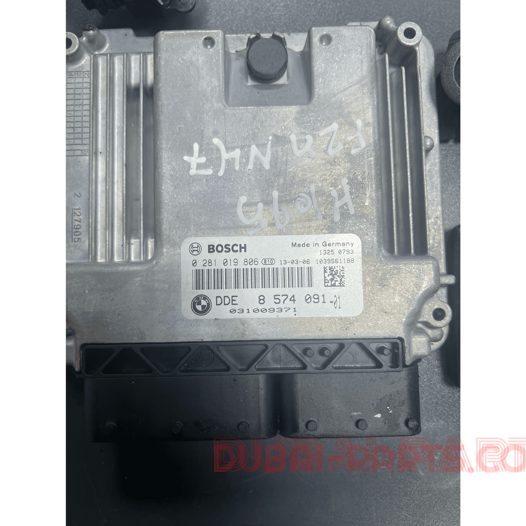 BMW F25 N47N engine control ecu unit set 8574091 Genuine Product used