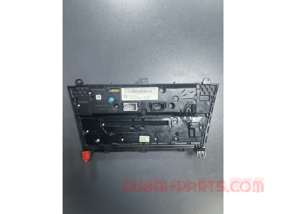 BMW F25 F26 AIR CONDITIONING CLIMATE HEATERCONTROL SWITCH SET 9353110 Genuine Product used