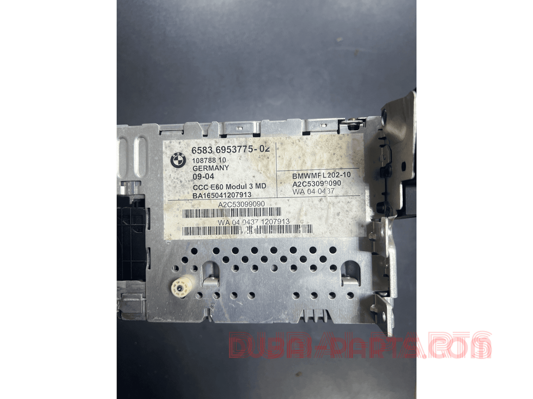 BMW E60 E61 NAVIGATION RADIO CD DVD 6583 6953775 Genuine Product used item