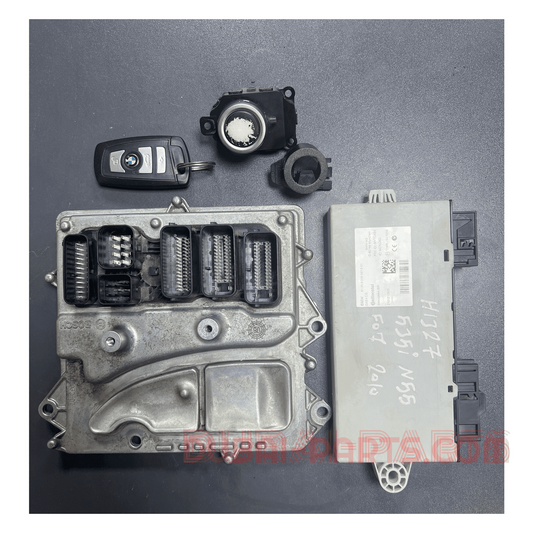 BMW 535i N55 F07 2010 Motorsteuergerät (ECU-Satz) 7614649 Originalteil, gebraucht