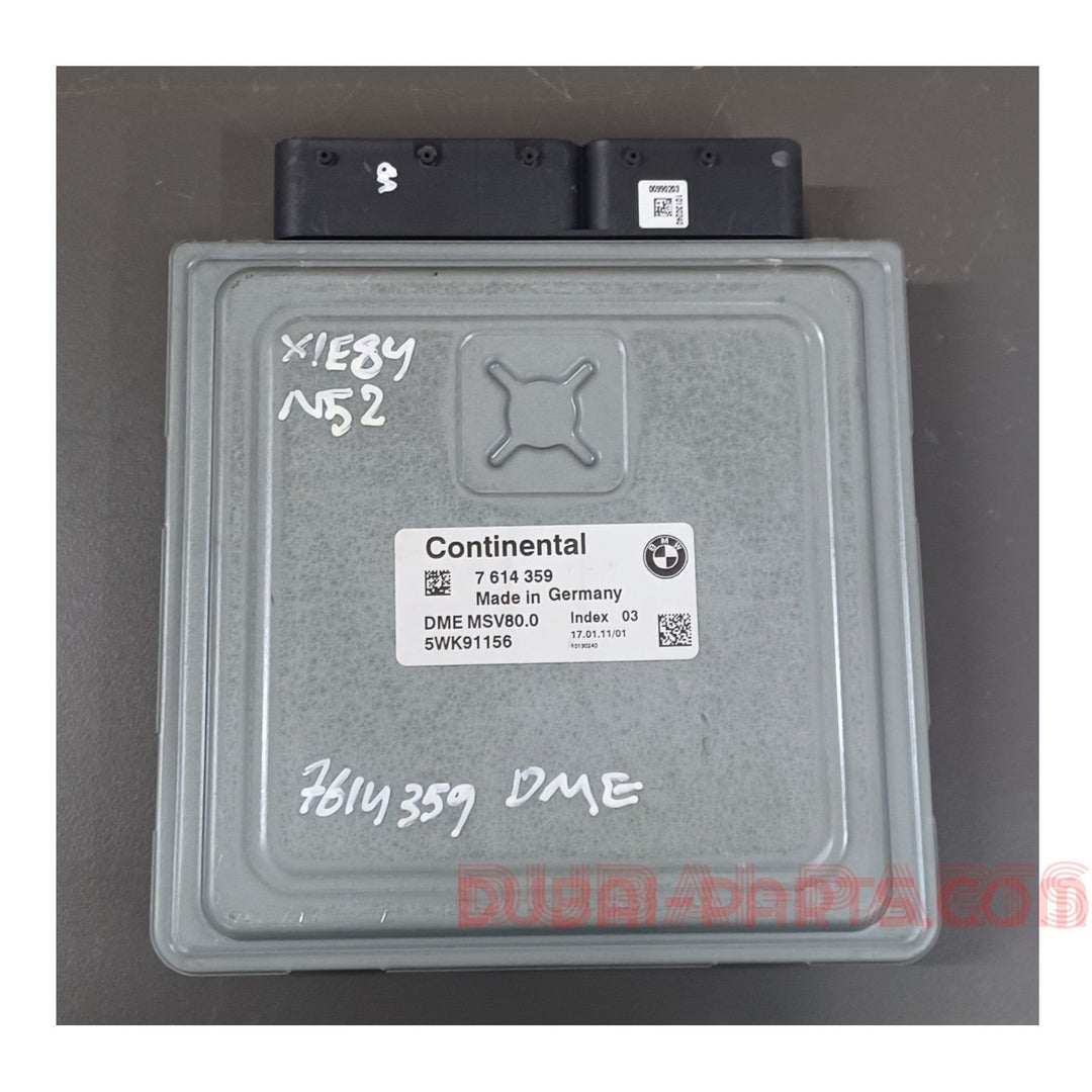 BMW X1,E84,N52 Engine Control Module-ECU-DME-7614359 Good Quality Genuine used item