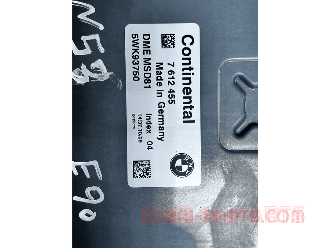 BMW E90 E91 LCI E92 E93 330 N53  ECU Kit DME CAS3 + Key 7612455 Genuine Product used