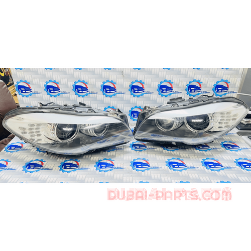 BMW F10 F11 ADAPTIVE AHL XENON LAMP HEADLIGHT SET 7203253 / 7203254  Genuine Product used