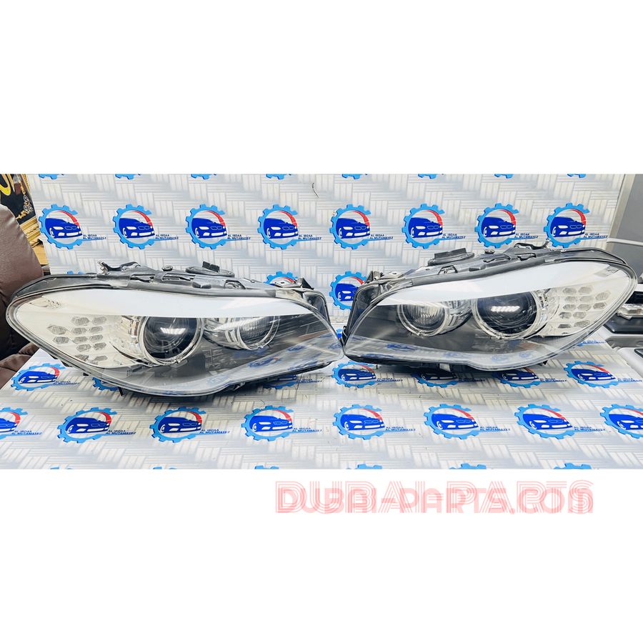 BMW F10 F11 ADAPTIVE AHL XENON LAMP HEADLIGHT SET 7203253 / 7203254  Genuine Product used