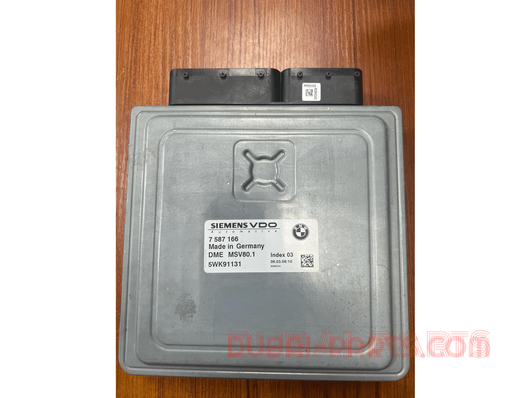 BMW 128i 328i X3 N52N engine computer module ecu MSV80.1 7587166