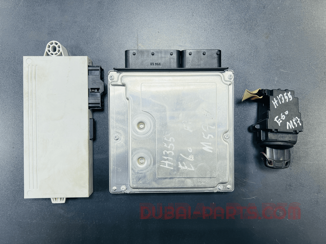 BMW 530d M57N2 E60 2006 ENGINE CONTROL ECU UNIT SET 7799856