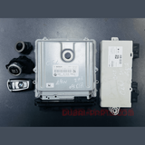 BMW 730d N57 F01 2010 ENGINE CONTROL ECU UNIT SET 8516753