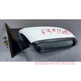 BMW F30 320I 2014 Side Mirror, Right Side White Color Foldable Type Genuine Product used