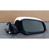 BMW F30 320I 2014 Side Mirror, Right Side White Color Foldable Type Genuine Product used
