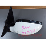 BMW E90 Side Mirror Left Side White Colour Foldable Type Genuine Product used