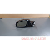 BMW F30 320I 2014 Side Mirror Left Side Black Color Foldable Type With Signal Light Genuine Product used