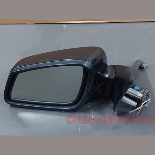 BMW F01 Left Side Mirror Grey Foldable With Camera RHD Used OEM